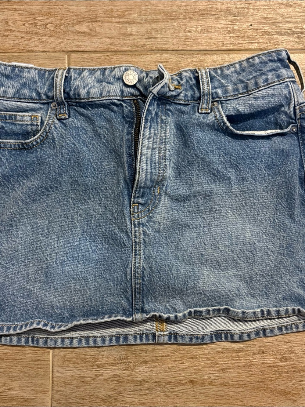 Pacific Sunwear Light Blue Denim Mini Skirt XS - PacSun size 25